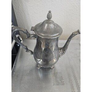 WM Rodgers & Sons Teapot Coffee Pot 11" Tall Vintage 2600